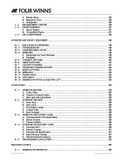 2005-2006 Four Winns Vista 348 Boat Owners Manual, 2005,2006 page 10