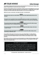 2005-2006 Four Winns Vista 348 Boat Owners Manual, 2005,2006 page 14