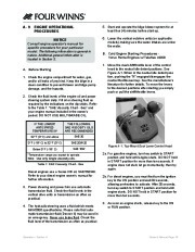 2005-2006 Four Winns Vista 348 Boat Owners Manual, 2005,2006 page 23
