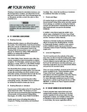 2005-2006 Four Winns Vista 348 Boat Owners Manual, 2005,2006 page 26