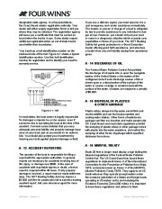 2005-2006 Four Winns Vista 348 Boat Owners Manual, 2005,2006 page 27