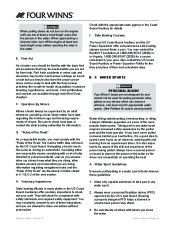 2005-2006 Four Winns Vista 348 Boat Owners Manual, 2005,2006 page 40