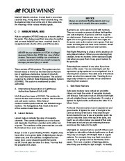 2005-2006 Four Winns Vista 348 Boat Owners Manual, 2005,2006 page 45