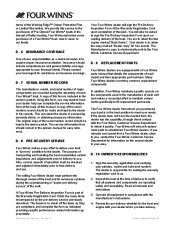 2005-2006 Four Winns Vista 348 Boat Owners Manual, 2005,2006 page 50