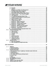 2005-2006 Four Winns Vista 348 Boat Owners Manual, 2005,2006 page 6