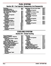 Mercury MerCruiser 496 CID 8.1L Gasoline Marine Engines Service Manual Number 30, 1998,1999,2000,2001,2002,2003,2004,2005,2006,2007,2008,2009,2010,2011 page 11
