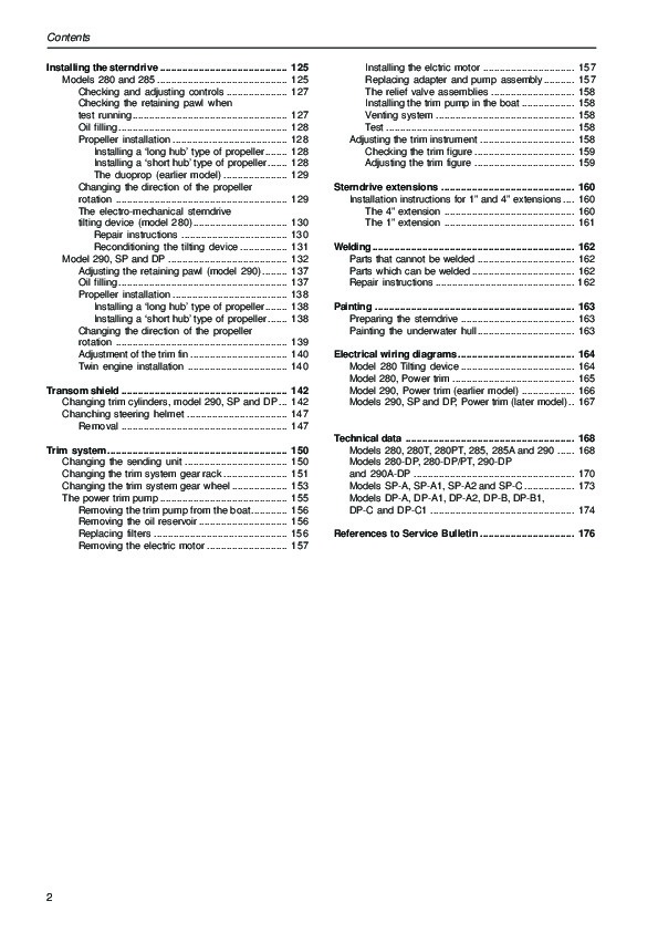 Volvo 271 290 Dp Service Manual