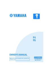 2008 Yamaha Outboard F4 F6 Boat Owners Manual page 1