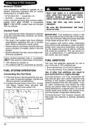 2009 Evinrude 115 130 150 175 200 hp E-TEC PL PX SL BX HL CX HX MX Outboard Motor Owners Manual, 2009 page 19