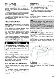 2009 Evinrude 115 130 150 175 200 hp E-TEC PL PX SL BX HL CX HX MX Outboard Motor Owners Manual, 2009 page 32