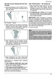 2009 Evinrude 115 130 150 175 200 hp E-TEC PL PX SL BX HL CX HX MX Outboard Motor Owners Manual, 2009 page 40