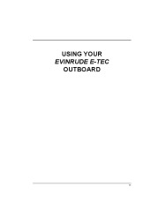 2010 Evinrude 25 30 hp E-TEC DR DRL DTEL DEL DPL DTL Outboard Boat Motor Owners Manual, 2010 page 13