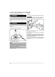 2010 Evinrude 25 30 hp E-TEC DR DRL DTEL DEL DPL DTL Outboard Boat Motor Owners Manual, 2010 page 30