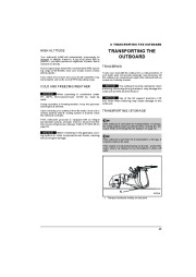 2010 Evinrude 25 30 hp E-TEC DR DRL DTEL DEL DPL DTL Outboard Boat Motor Owners Manual, 2010 page 47