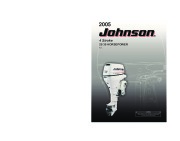 2005 Johnson 25 30 hp PL4 4-Stroke Outboard Owners Manual page 1