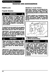 2007 Evinrude 40 50 60 hp E-TEC PL Outboard Motor Owners Manual, 2007 page 45