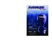 2004 Evinrude 40 50 60 hp E-TEC EL PL Outboard Motor Owners Manual, 2004 page 1