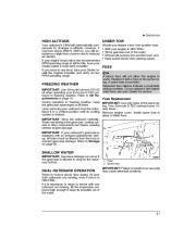 2004 Evinrude 40 50 60 hp E-TEC EL PL Outboard Motor Owners Manual, 2004 page 33