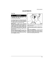 2004 Evinrude 40 50 60 hp E-TEC EL PL Outboard Motor Owners Manual, 2004 page 47