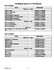 1993 1997 Mercury-MerCruiser GM V8 454 CID 7.4L and 502 CID 8.2L Marine Engines Service Manual Number 16, 1993,1994,1995,1996,1997 page 4