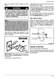 2009 Evinrude 200 225 250 300 hp E-TEC HSL HVL HL HX PL PX PZ CX CZ Outboard Boat Motor Owners Manual, 2009 page 24