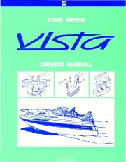 1998-1999 Four Winns Vista 238 258 278 Boat Owners Manual, 1998,1999 page 1