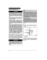 2009 Evinrude 75 90 hp E-TEC PL PX WEL WEX Outboard Motor Owners Manual, 2009 page 27