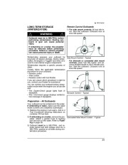 2009 Evinrude 75 90 hp E-TEC PL PX WEL WEX Outboard Motor Owners Manual, 2009 page 42