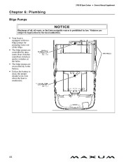 2009 Maxum 2700 SE Sport Cruiser Supplement Guide, 2009 page 50