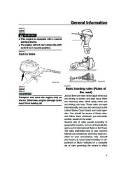 Yamaha Motor Owners Manual, 2007 page 11