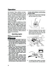 Yamaha Motor Owners Manual, 2007 page 36