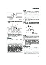 Yamaha Motor Owners Manual, 2007 page 39