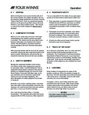 2008 Four Winns V458 Boat Owners Manual, 2008 page 19