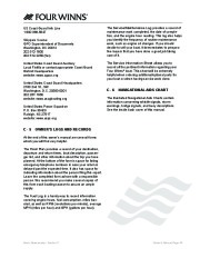 2008 Four Winns V458 Boat Owners Manual, 2008 page 47