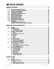 2008 Four Winns V458 Boat Owners Manual, 2008 page 6