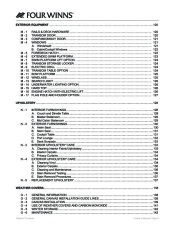 2008 Four Winns V458 Boat Owners Manual, 2008 page 9