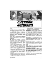 2004 Johnson 3.5 hp R 2-Stroke Outboard Owners Manual, 2004 page 44
