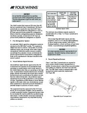 Four Winns Vista 338 Boat Owners Manual, 2007,2008 page 30