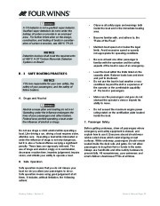 Four Winns Vista 338 Boat Owners Manual, 2007,2008 page 38
