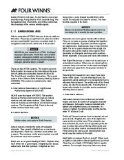 Four Winns Vista 338 Boat Owners Manual, 2007,2008 page 45