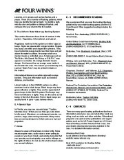 Four Winns Vista 338 Boat Owners Manual, 2007,2008 page 46