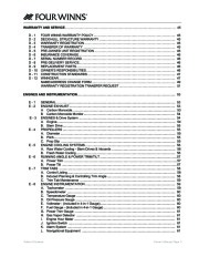 Four Winns Vista 338 Boat Owners Manual, 2007,2008 page 6