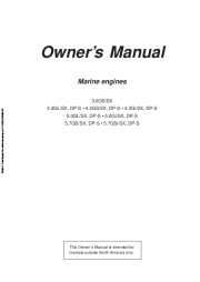 1995-2000 Volvo Penta 3 0 4 3 5 0 5 7 GS SX GL DP S GI GSI Operators Manual, 1995,1996,1997,1998,1999,2000 page 3