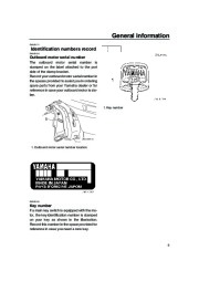 Yamaha Motor Owners Manual, 2008 page 15