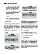 2011 Four Winns H310 Boat Owners Manual, 2011 page 36