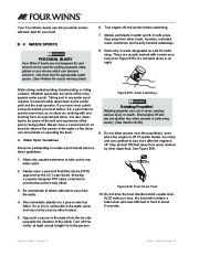 2011 Four Winns H310 Boat Owners Manual, 2011 page 38