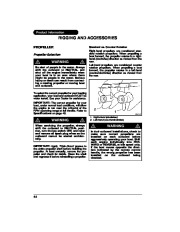 2006 Evinrude 40 50 60 hp E-TEC EL PL Outboard Owners Manual, 2006 page 47