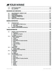 2008 Four Winns SL Series Boat Owners Manual, 2008 page 10