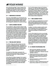 2008 Four Winns SL Series Boat Owners Manual, 2008 page 46