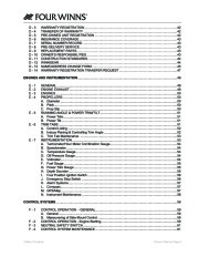 2008 Four Winns SL Series Boat Owners Manual, 2008 page 6